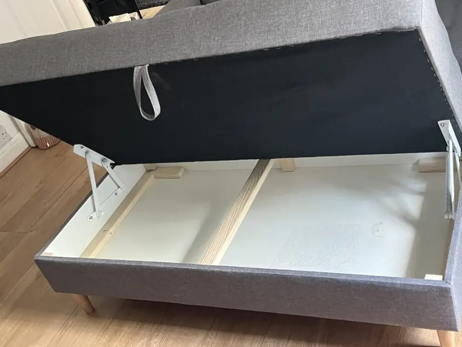 Grey corner sofa