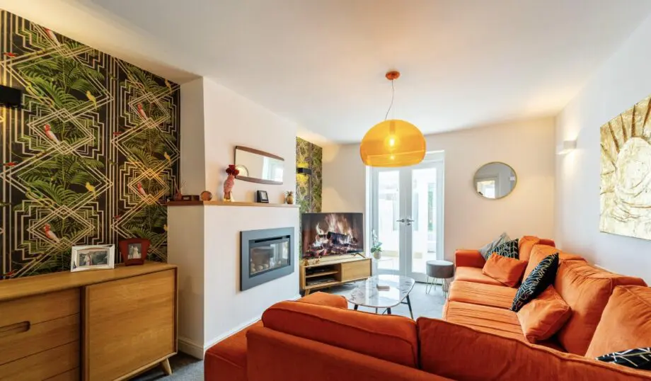 Large corner sofa
