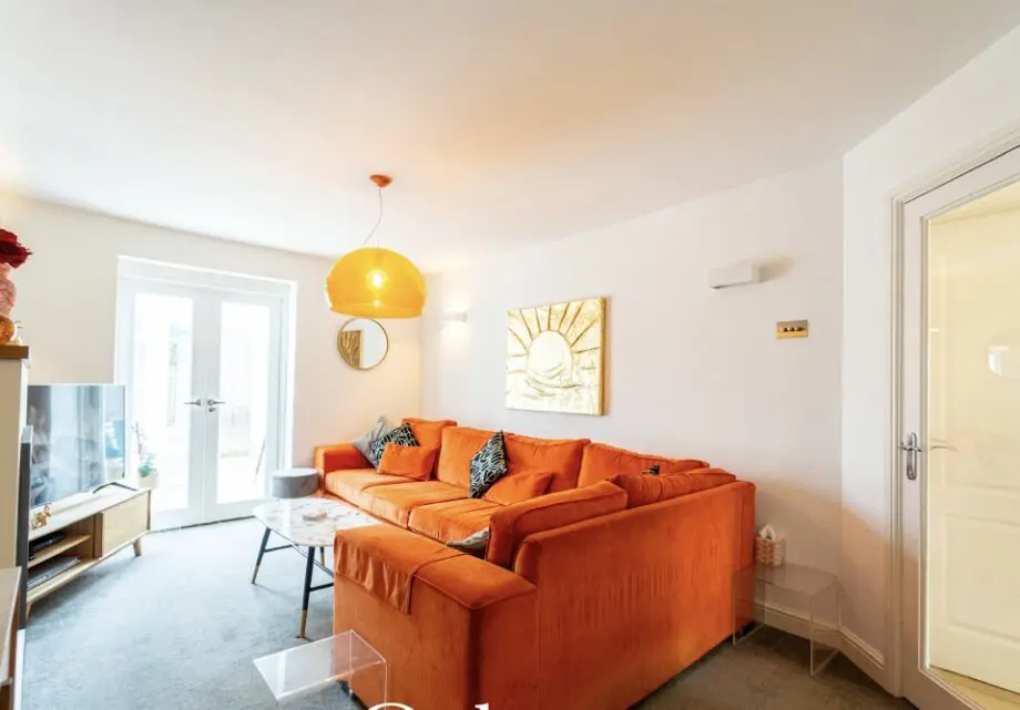 Large corner sofa