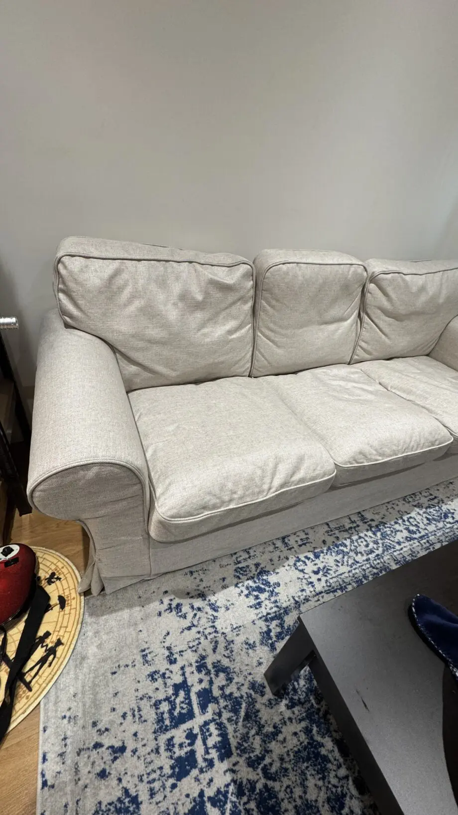 IKEA Beige Ektorp sofa