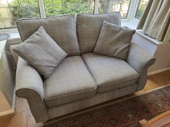Next , Ashford 3 seater, 2 seater + Footstool
