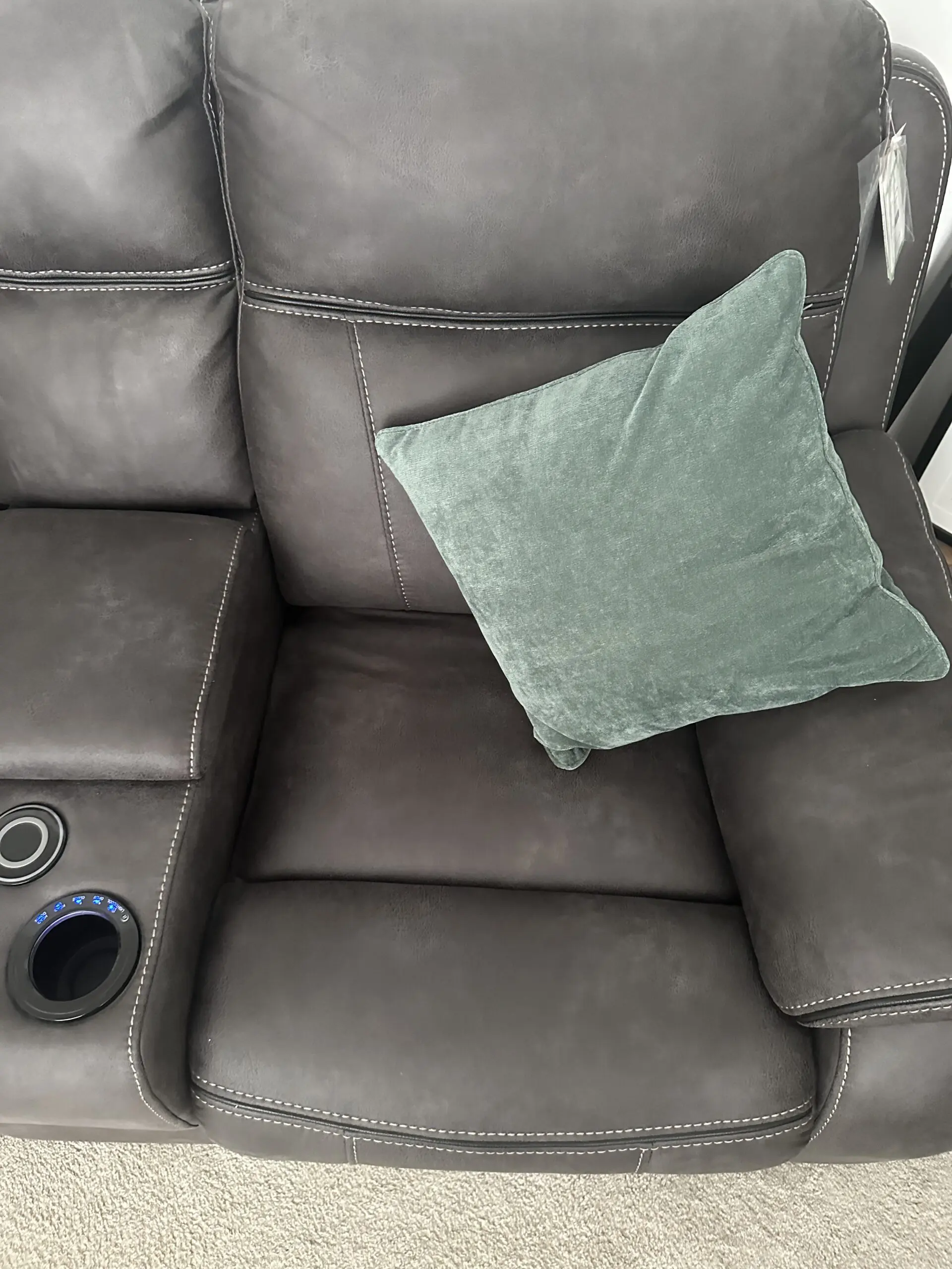 The Vinson 2 Seater Smart sofa Power Recliner with Console