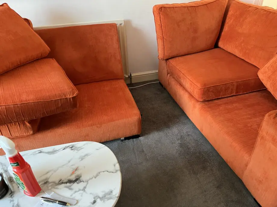 Large corner sofa