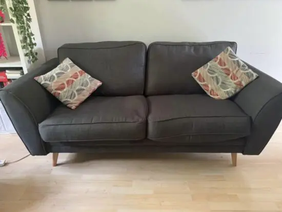 Troy 3-Seater Sofa Standard Back