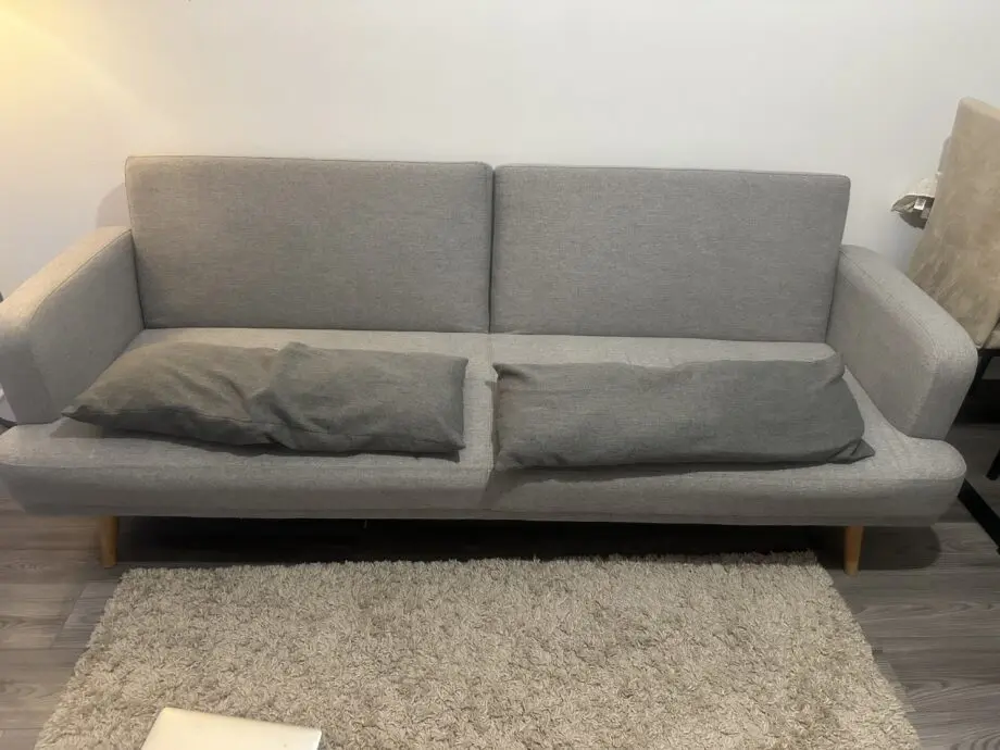 Habitat 3 seater grey sofa bed