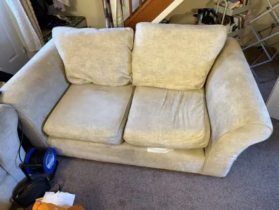 Cream Next 2 seater sofa