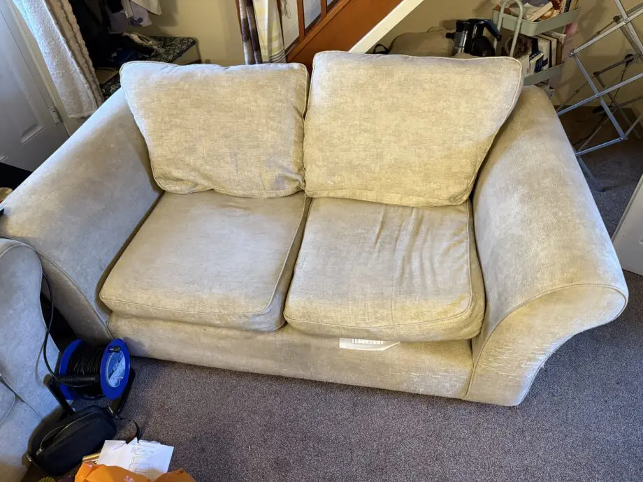 Cream Next 2 seater sofa