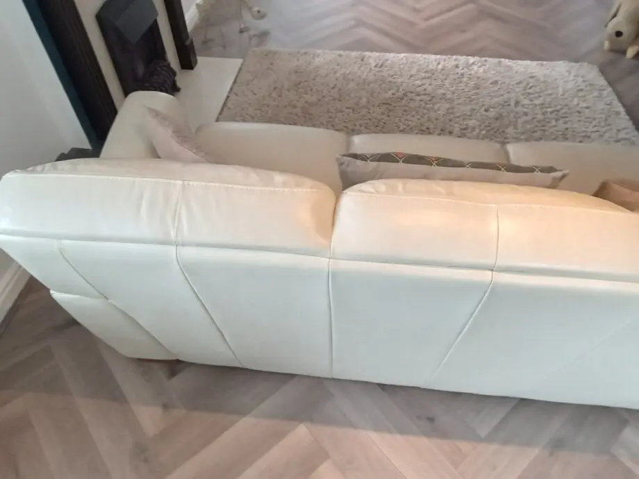 Italian leather 3 seater