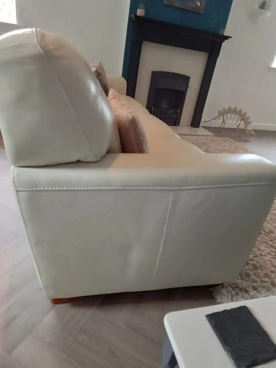 Italian leather 3 seater