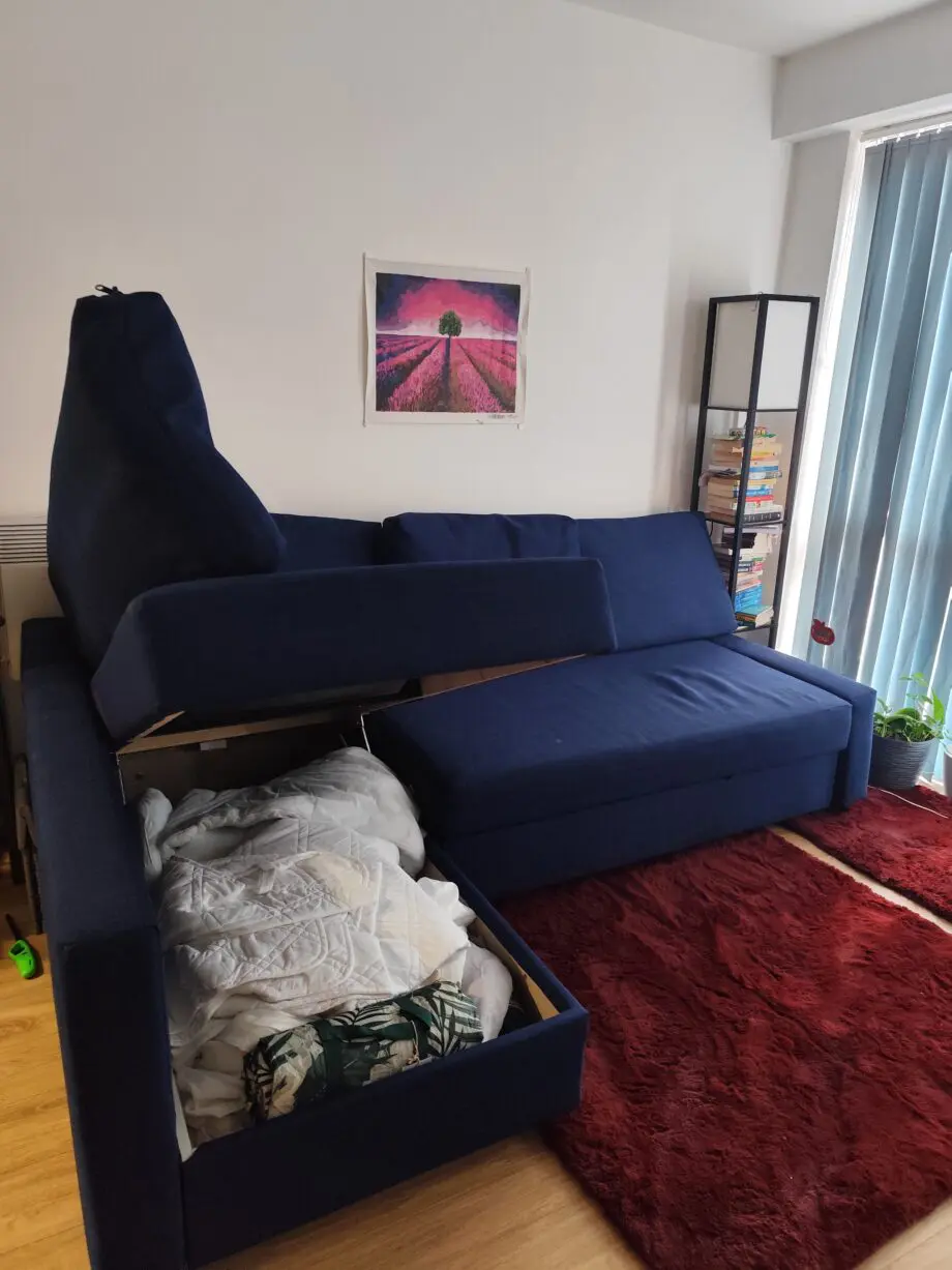 IKEA Frieheten Corner Sofabed with storage