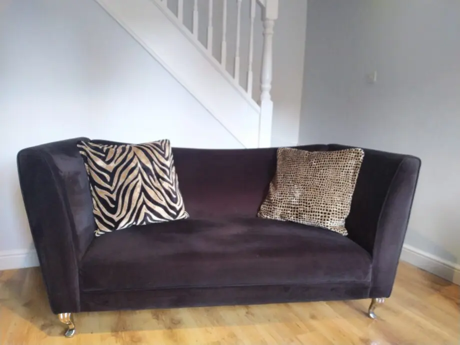 Dfs Black Sofa Set
