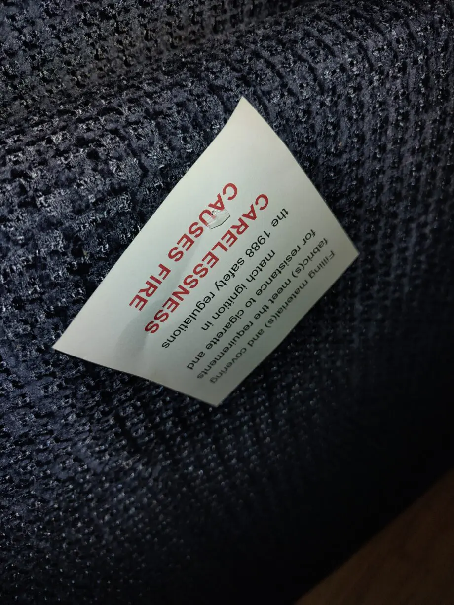 DFS Dawson 2 Seater Sofa Indigo