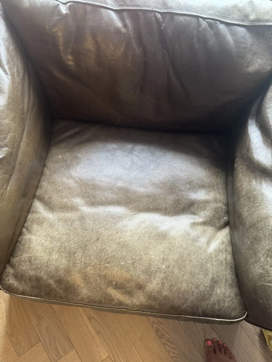 John Lewis Dark Brown Halo Groucho armchair