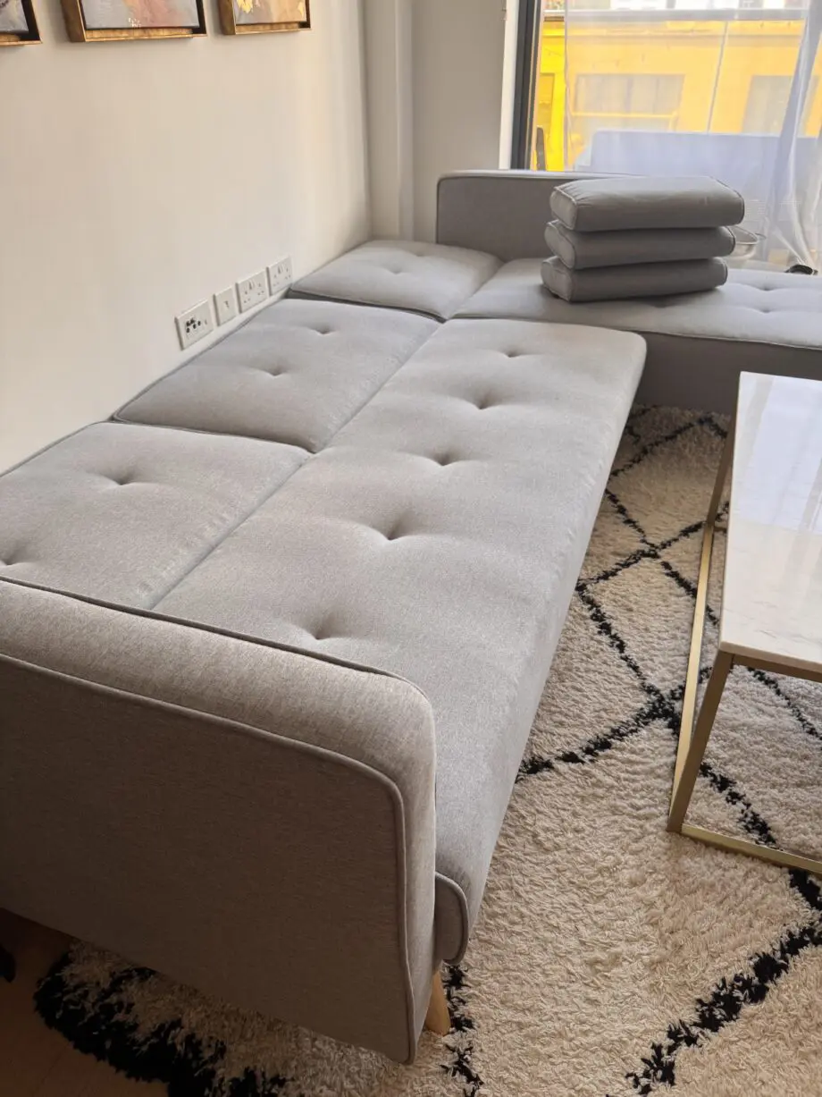 Grey Scandinavian Sofa Bed