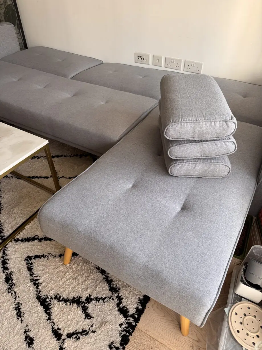 Grey Scandinavian Sofa Bed