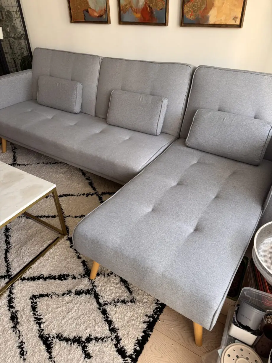 Grey Scandinavian Sofa Bed