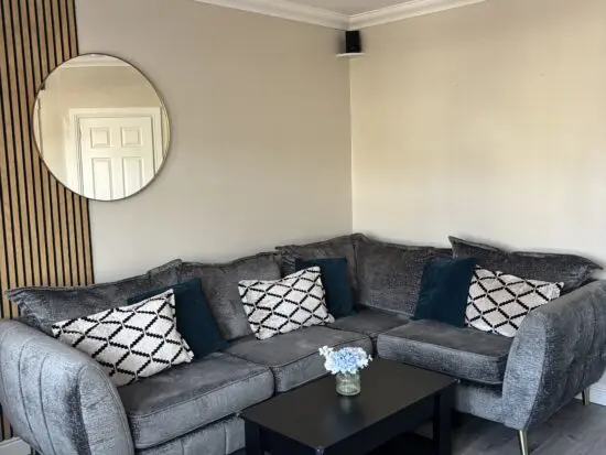 Grey Sofology corner sofa