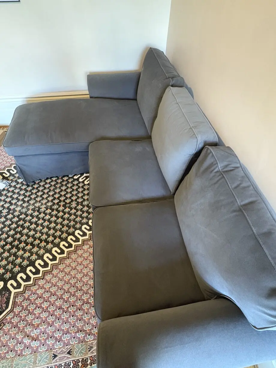 IKEA Ektorp Chaise Grey Sofa