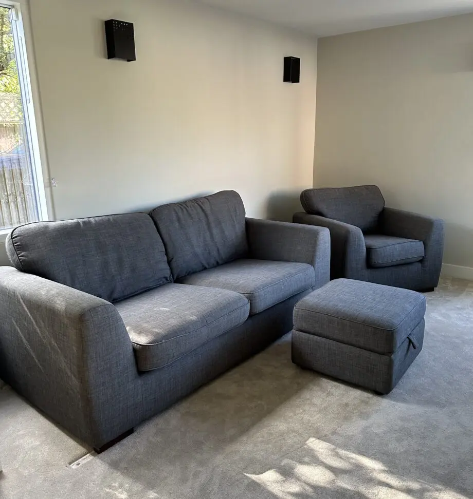 DFS Dark Grey sofa set