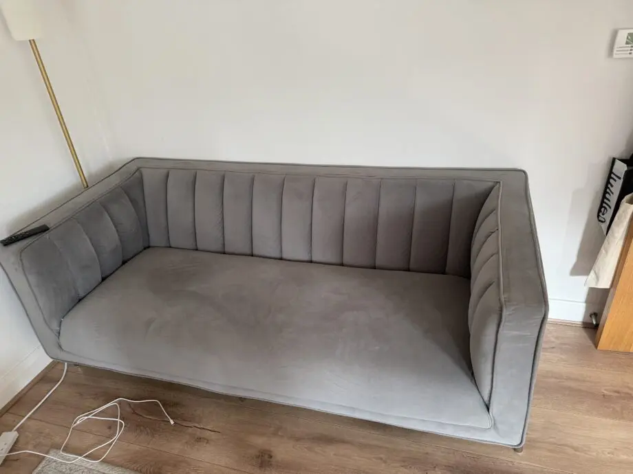 Grey dunelm sofa