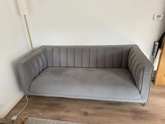 Grey dunelm sofa