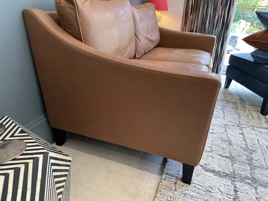 Sofa.com leather 2 seater sofa currently selling on Sofa.com at £2620