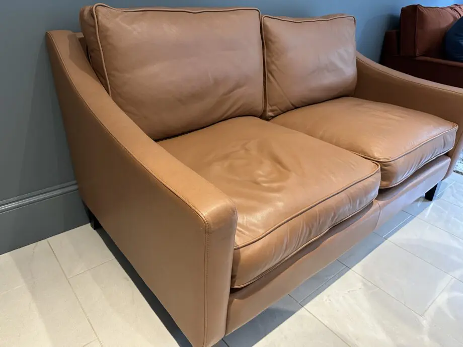 Sofa.com leather 2 seater sofa currently selling on Sofa.com at £2620