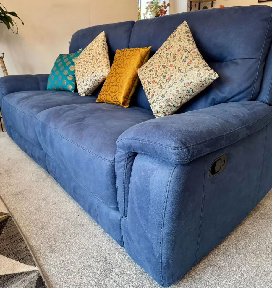DFS Baxley 3-Seater Manual Recliner Sofa