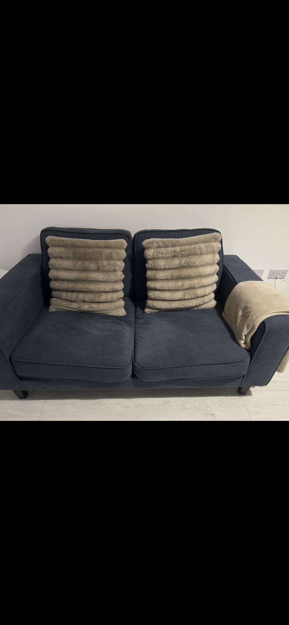 Soho 2 Seater - Dark Blue - Dusk