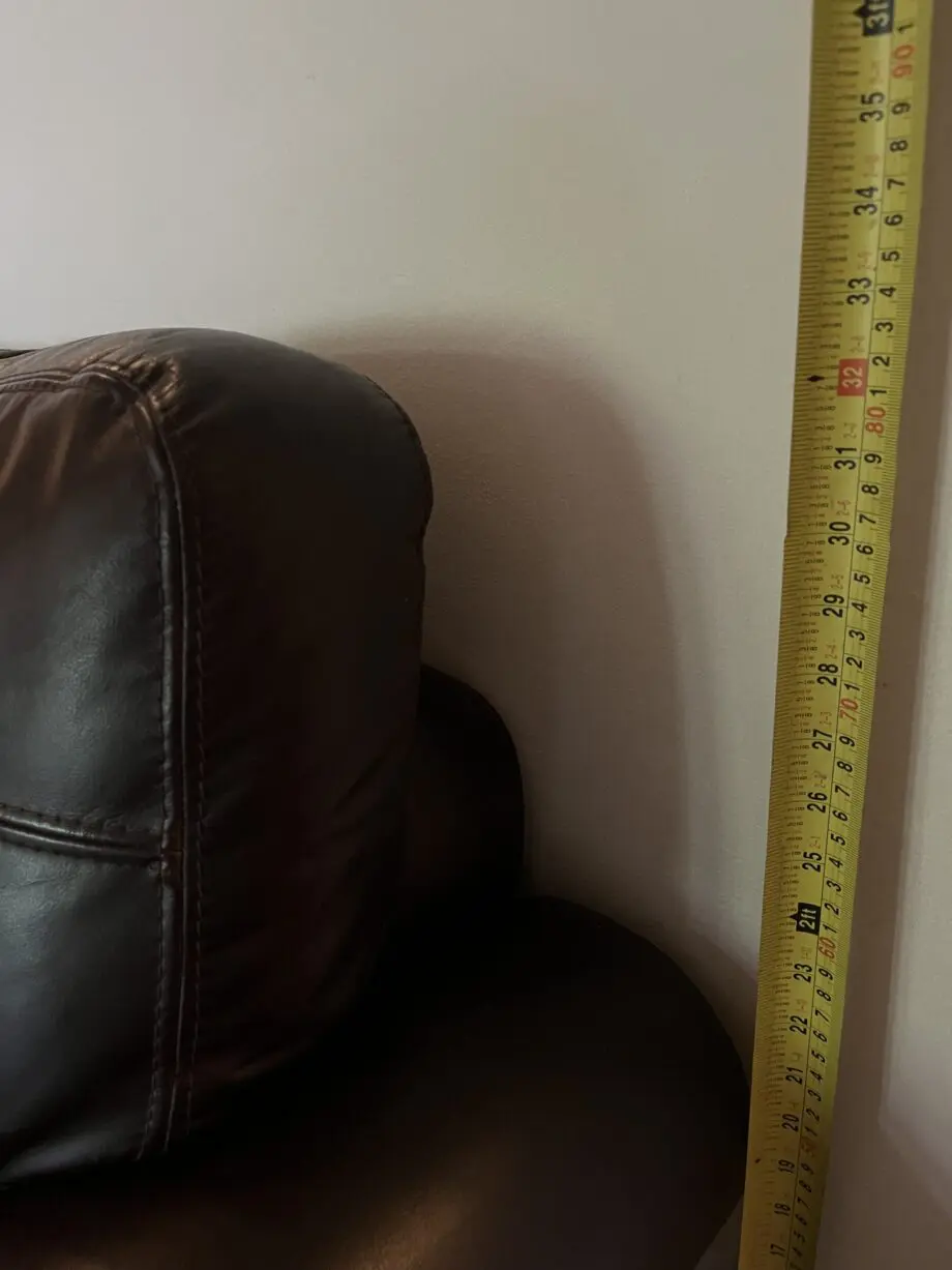 John Lewis Leather Sofa 2 Seat Brown Nottingham NG14 Collection