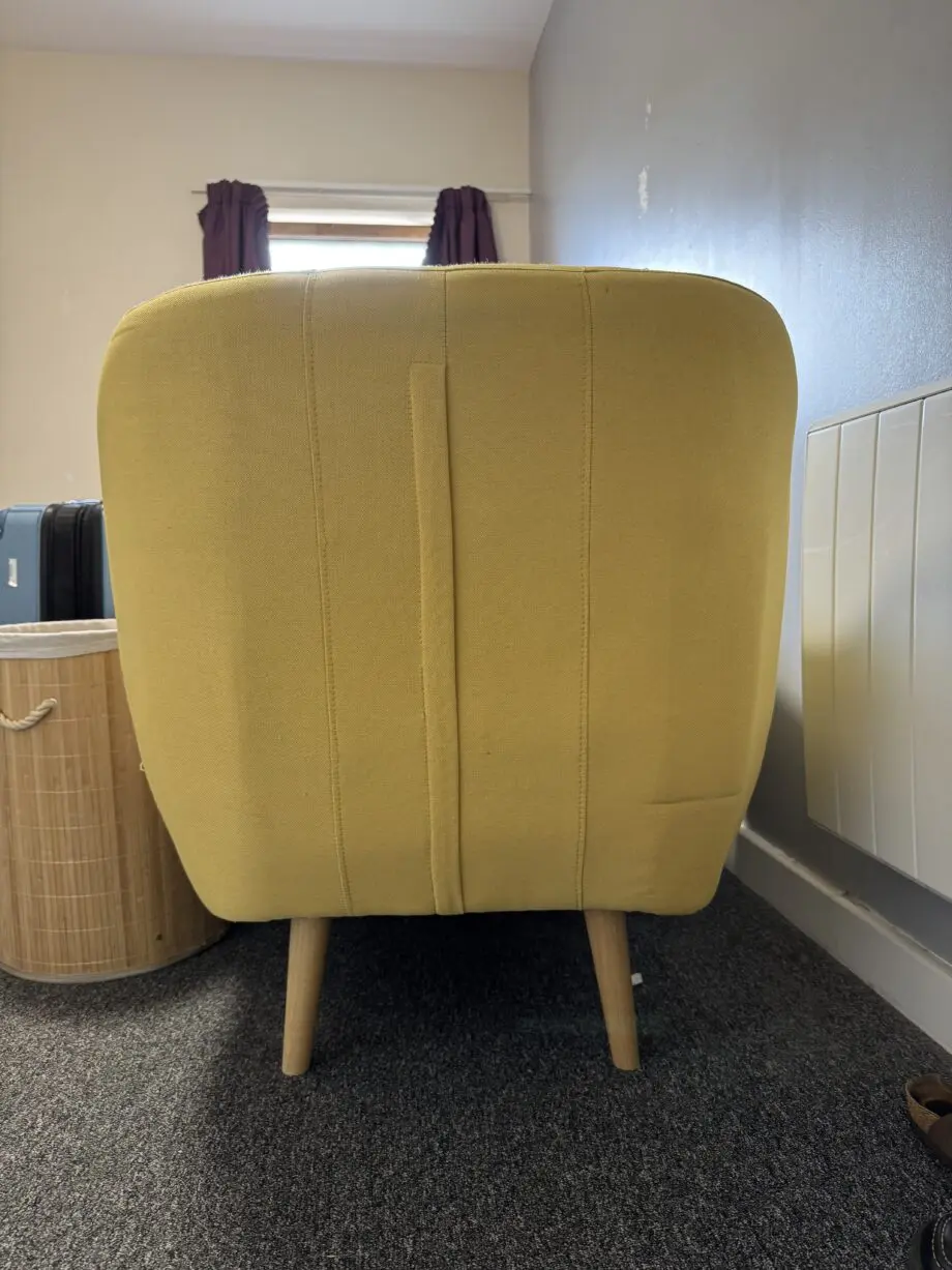 Yellow armchair
