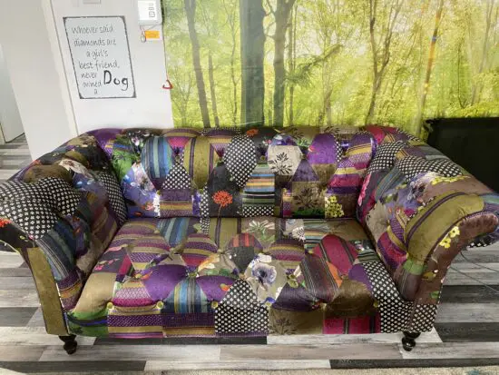 Patchwork sofa