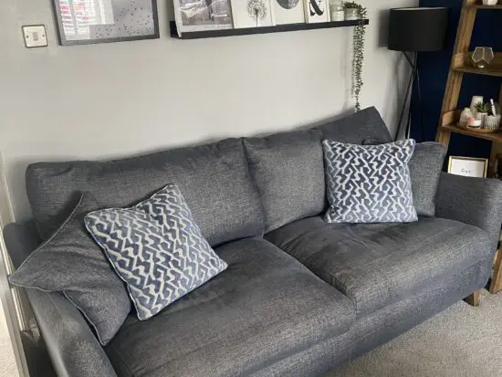 Furniture village Marina 3 seater sofa and chair
