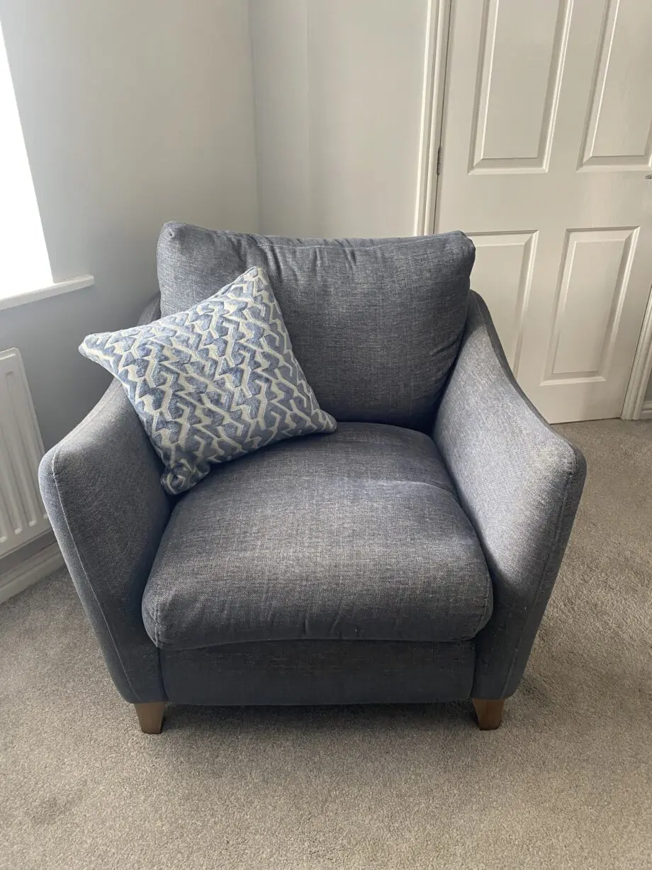 Furniture village Marina 3 seater sofa and chair