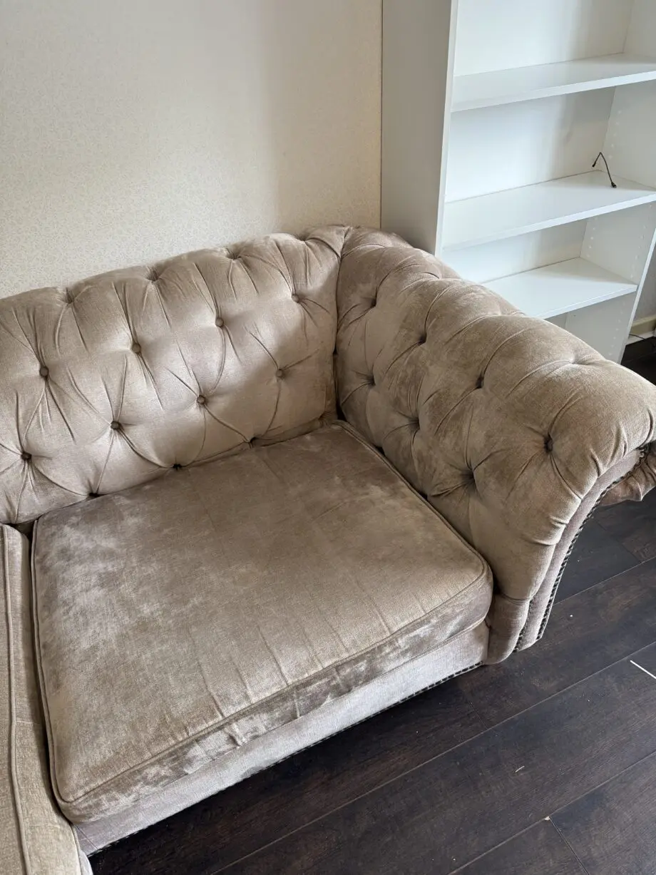 Beige Chesterfield Sofa