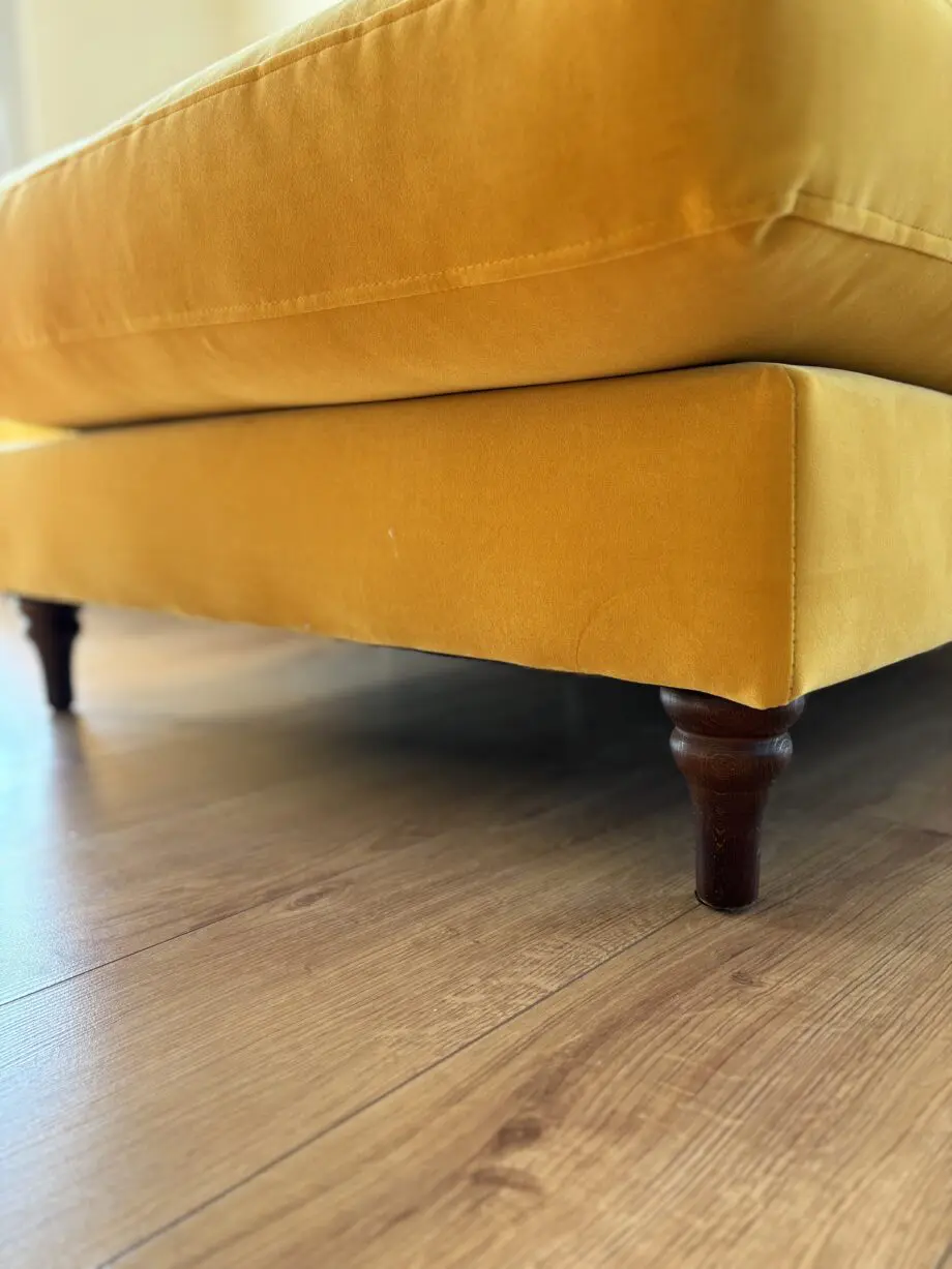 Almost New! DFS - Luxury Velvet, large 4-Seater Sofa
