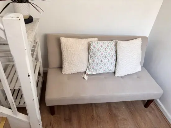 Wayfair LUKAS 2 seater clic clac sofa bed