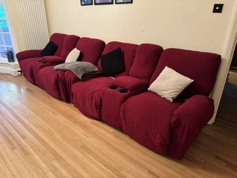 Manual recliner sofaset