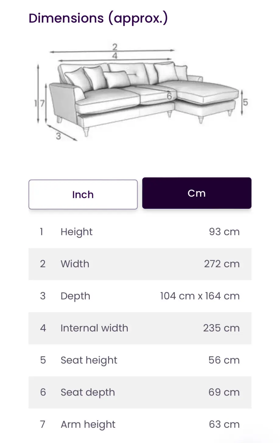 Almost New! DFS - Luxury Velvet, large 4-Seater Sofa