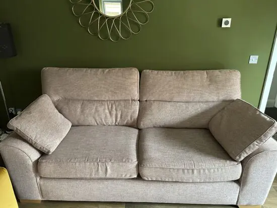 Next Pink Stamford Highback Sofa
