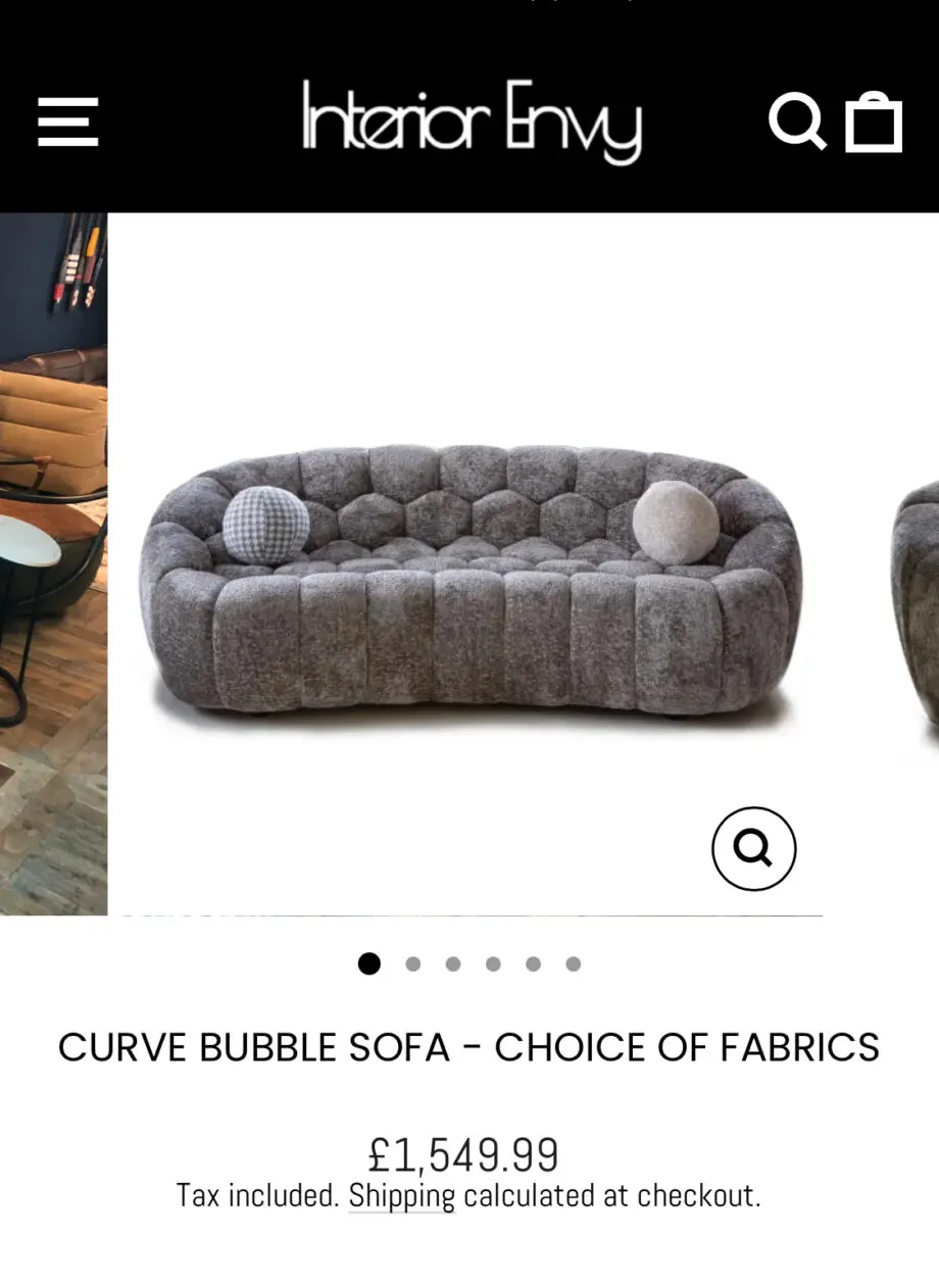 Aero Bubble Sofa set (Grey)
