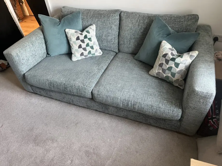 Blue /Teal Barker and Stonehouse Sofa