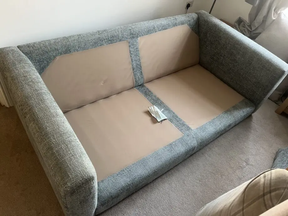 Blue /Teal Barker and Stonehouse Sofa