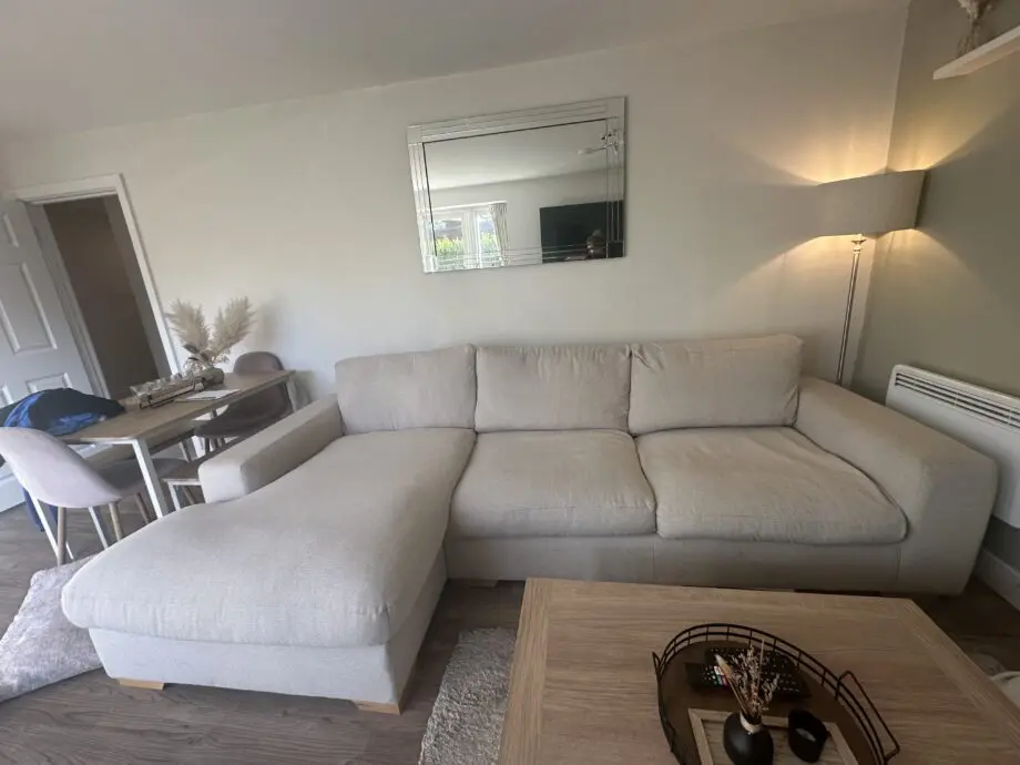 Houghton causal comfort 3 seater sofa bed colour oyster