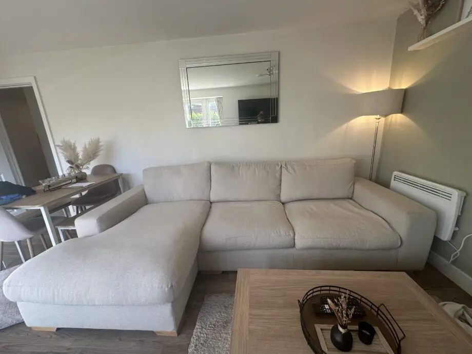 Houghton causal comfort 3 seater sofa bed colour oyster