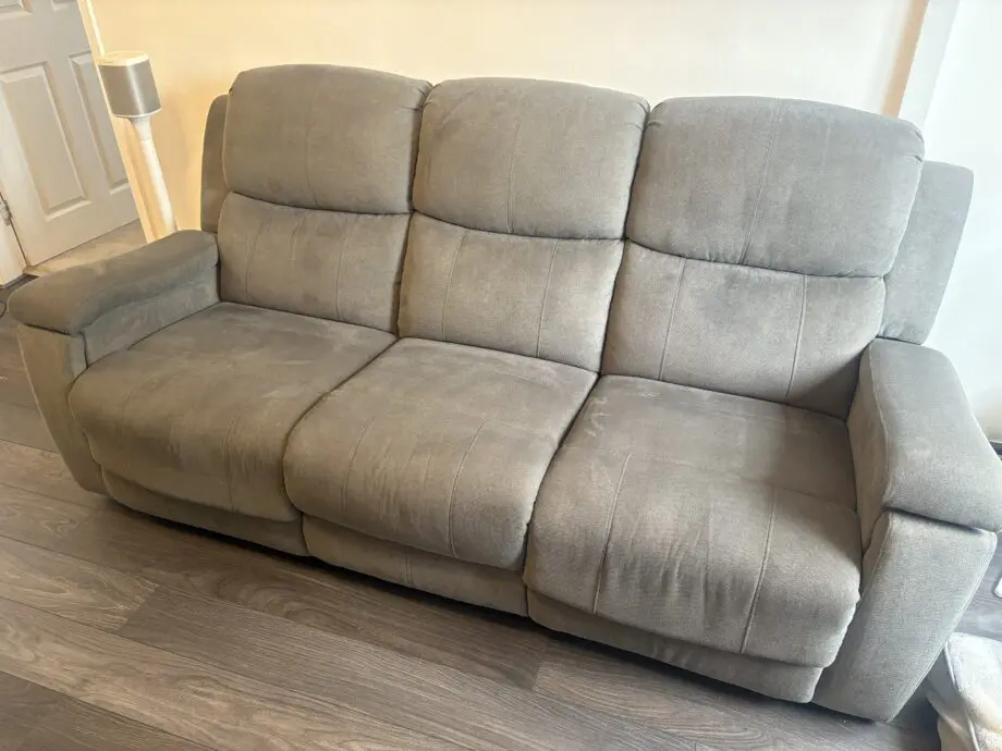 Grey 3 seater