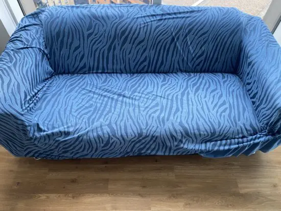 Charcoal Grey Fabric Sofa Modern & Comfortable