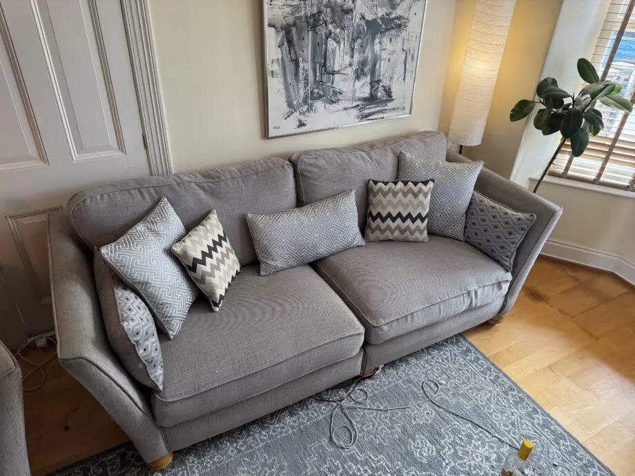 Large sofa and armchair set - Oak Furniture Land
