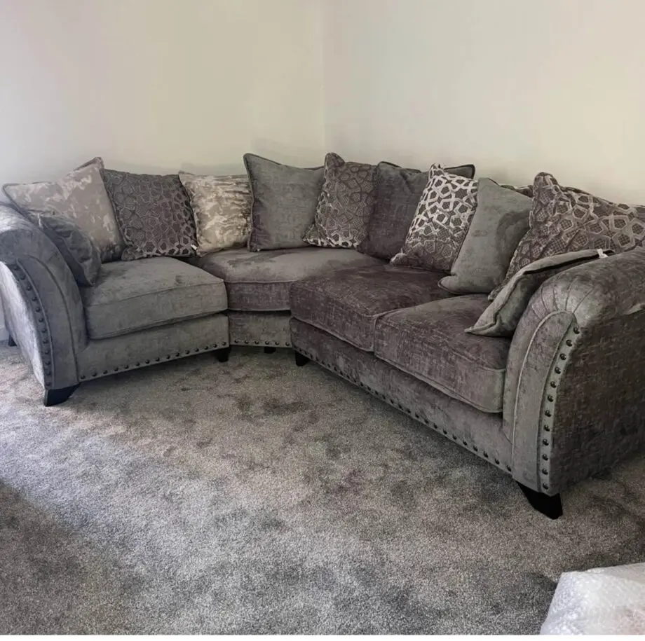 Furniture village grey corner sofa