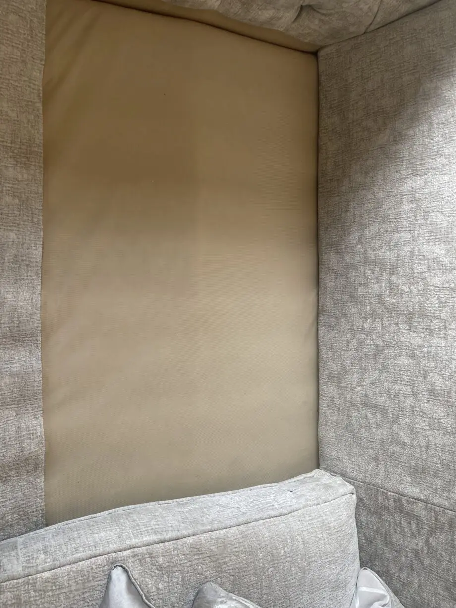Silver grey 4 + 2 seater sofas